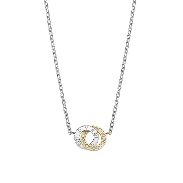 De Bering 442-27-450 Collier is een opvallende halsketting gemaakt van roestvrij staal, met een vergulde en zilverkleurige afwerking en fonkelende stenen. Dit juweel is ideaal voor elke gelegenheid en kan prachtig gecombineerd worden met zowel casual als formele kleding. Draag het om je outfit extra elegantie en glamour te geven.