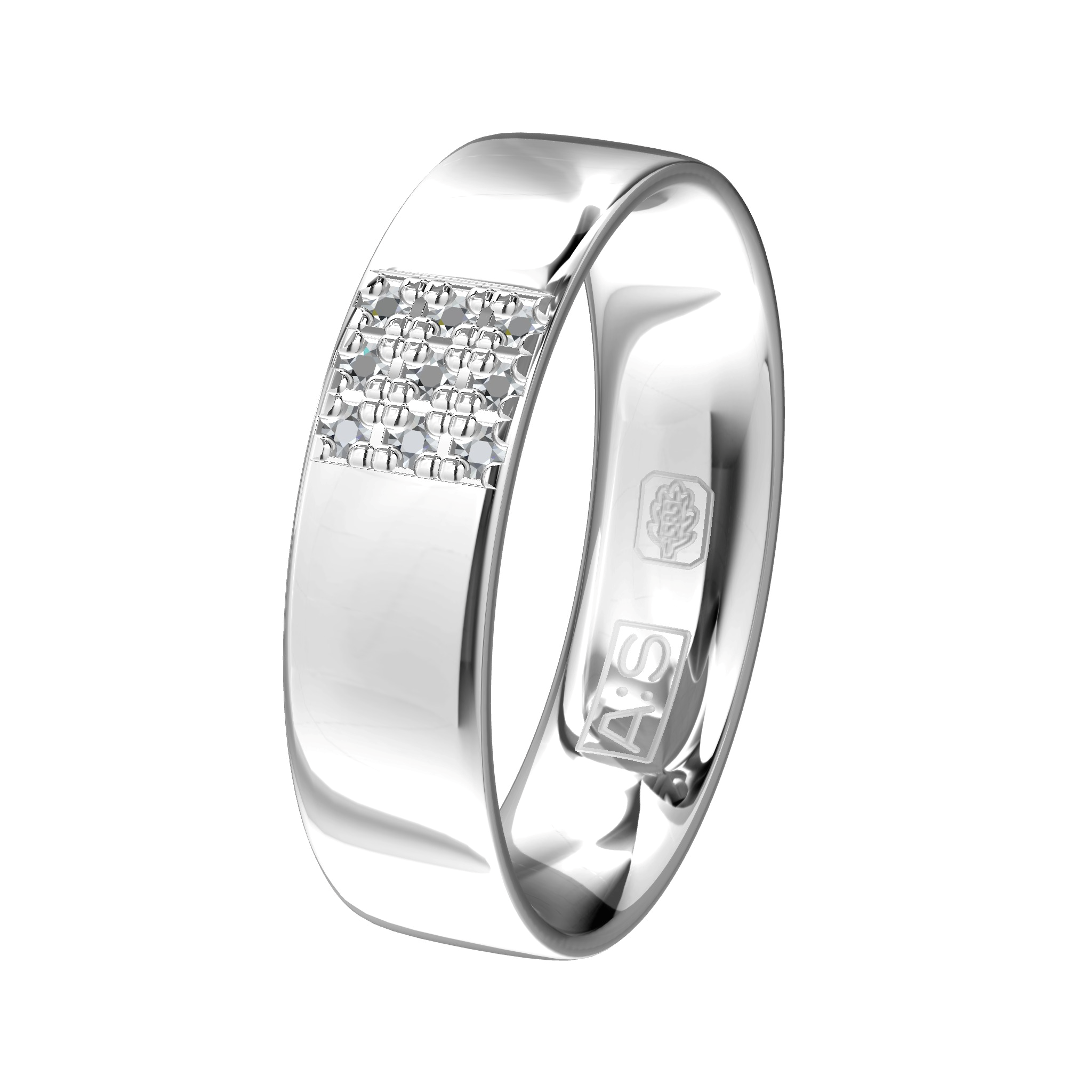 Aller Spanninga witgouden ring met 9 x 0.010 crt briljant.
De prijzen kunnen afwijken door wisselende goudkoersen.
Maak vrijblijvend een afspraak en bespreek uw wensen.