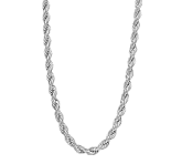 Staal koord collier.