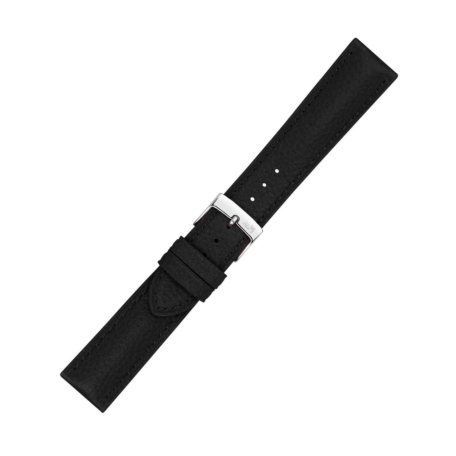 Morellato Horlogeband 18mm Hornet Print Gestikt Zwart PMX019HORNET18