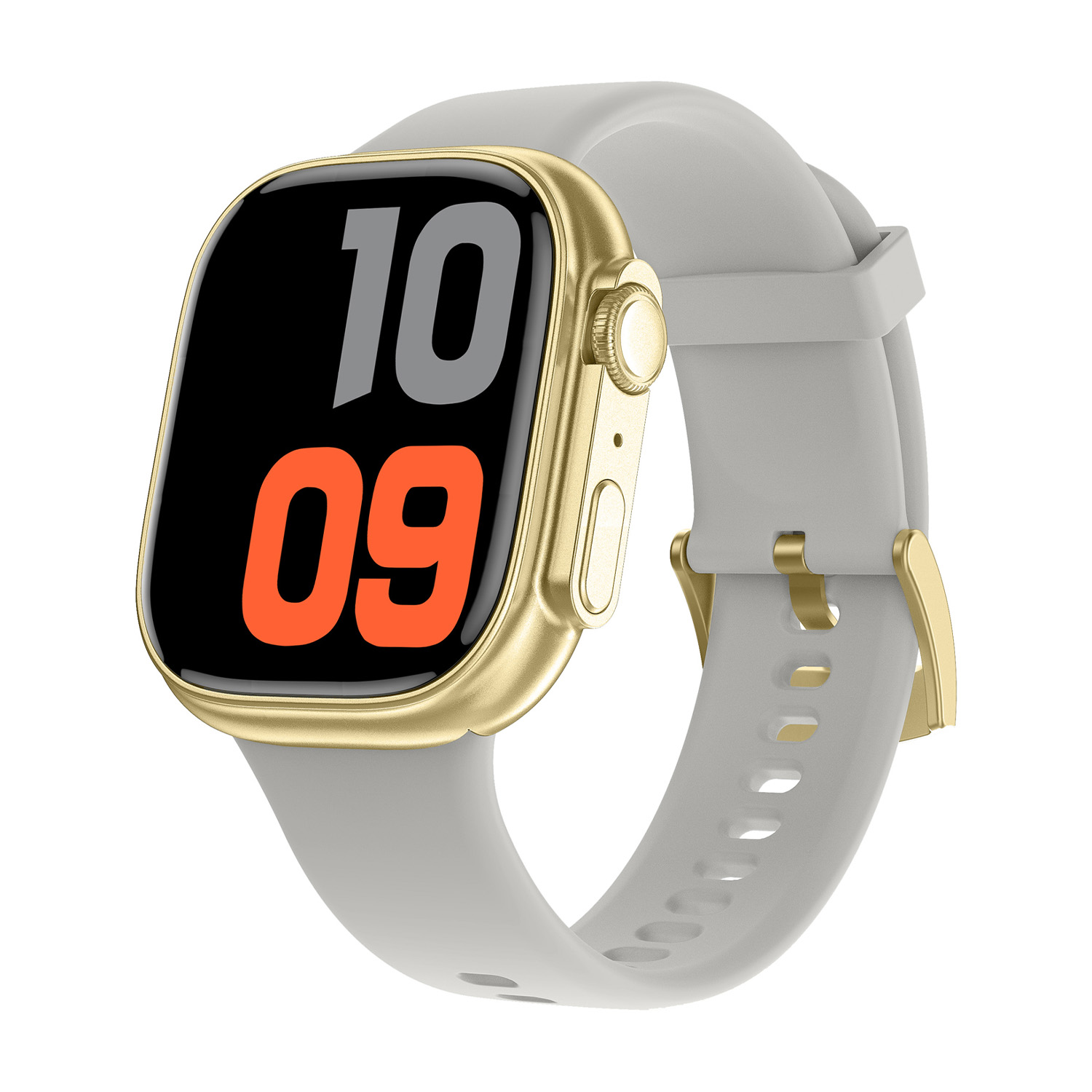 SMARTY2.0 SW071F Smartwatch Siliconen 44,5x39,3mm
Dit Smarty Smartwatch horloge met nr: SW071F is een stap in de toekomst. Door zijn Amoled scherm is het beeld vele malen scherper en intenser. De goudkleurige kast is gemaakt van zinklegering/alluminium met een gehard glas. Aan de kast zit een witte siliconen band met een gespsluiting. Het rechthoekige horloge heeft een afmeting van 44,5x39,3mm en is spatwaterdicht. Deze smartwatch is sportief, stijlvol, maar zeker gebruiksvriendelijk. Om door apps, berichten en tekst te bladeren hoeft je alleen maar op het glas te tikken of de knop te gebruiken.

Merk:
SMARTY2.0
Smartwatches verbinden je met de wereld. 
SMARTY2.0 biedt een brede keuze aan vormen en functionaliteiten. Een ronde of rechthoekige smartwatch? Eentje voor de smalle pols? Een ladies watch of een kids watch?  SMARTY2.0 heeft het allemaal.
De keuze qua functionaliteiten is onuitputtelijk: bluetooth bellen, stappenteller, hartslag- en bloeddrukmeter,  meerdere verschillende sporttrackers, menstruatie en ovulatie herinneringen, ingebouwde GPS, vind mijn smartphone en heel veel meer. Maak je eigen keuze.
Iedere SMARTY werkt zowel met iOS als met Android en is moeiteloos via een QR-code te koppelen met iedere mobiele telefoon. Misschien wel d&eacute; makkelijkste smartwatch voor iedereen.
SMARTY2.0 staat voor hoge kwaliteit in een betaalbaar prijssegment: &euro; 79 - &euro; 199.

Highlights:
- Geschikt voor Android en iOS  
- De Smartwatch heeft Bluetooth call 
- Hoge batterij efficientie
- 24 uur hartritme meting
- Bevat smart music
- Door de verschillende meters en tellers is het mogelijk om onder andere de hartslag, stappen, snelheid, slaap, luchtdruk, stress, hoogte- en diepte te meten
- D.m.v. de ingebouwde GPS, is het mogelijk om offline te navigeren en achteraf je route terug te kijken (zonder dat de telefoon in de buurt is)
- Stof,- Waterdichtheid: IP68