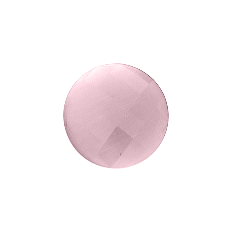De MY iMenso Cat's Eye "pastel pink" gefacetteerde 24mm, modelnummer MYI-241284, is een stijlvolle en veelzijdige accessoire. Het heeft een prachtige pastelroze kattenoogsteen die elegantie toevoegt aan elke look. Draag het als een opvallend sieraad op een ketting of armband voor een verfijnde uitstraling bij allerlei gelegenheden.