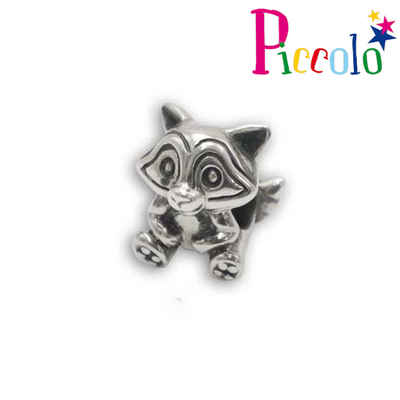 Piccolo Bedel Zilver Wasbeer