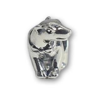 Piccolo Bedel Zilver Ijsbeer