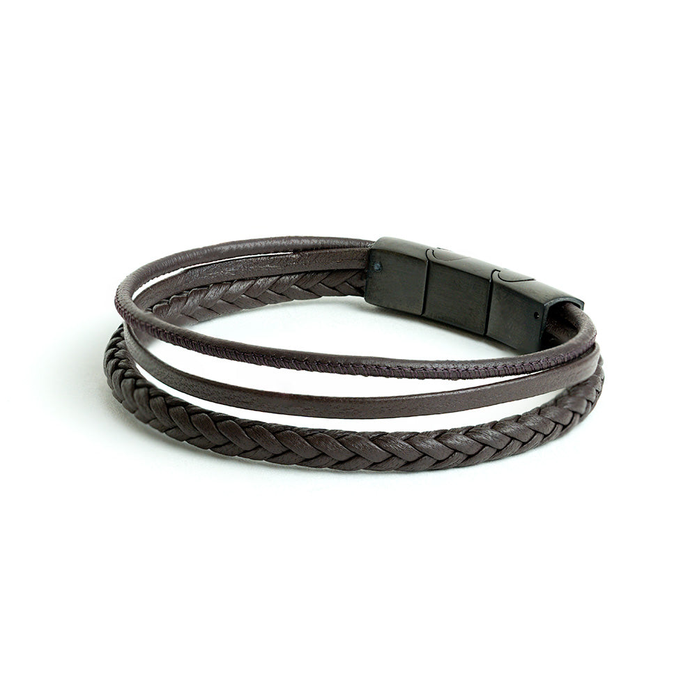 Arte Brown armband van het merk Gemini.
De lengte is 18-19 cm (XS-S).