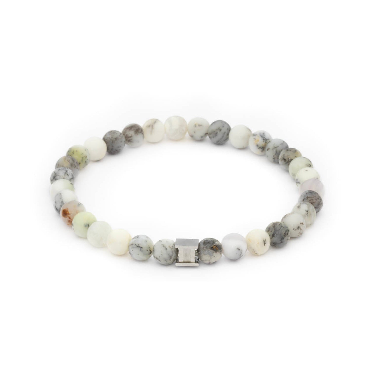 Snow 6mm armband van het merk Gemini.
De lengte is 21 cm (L).