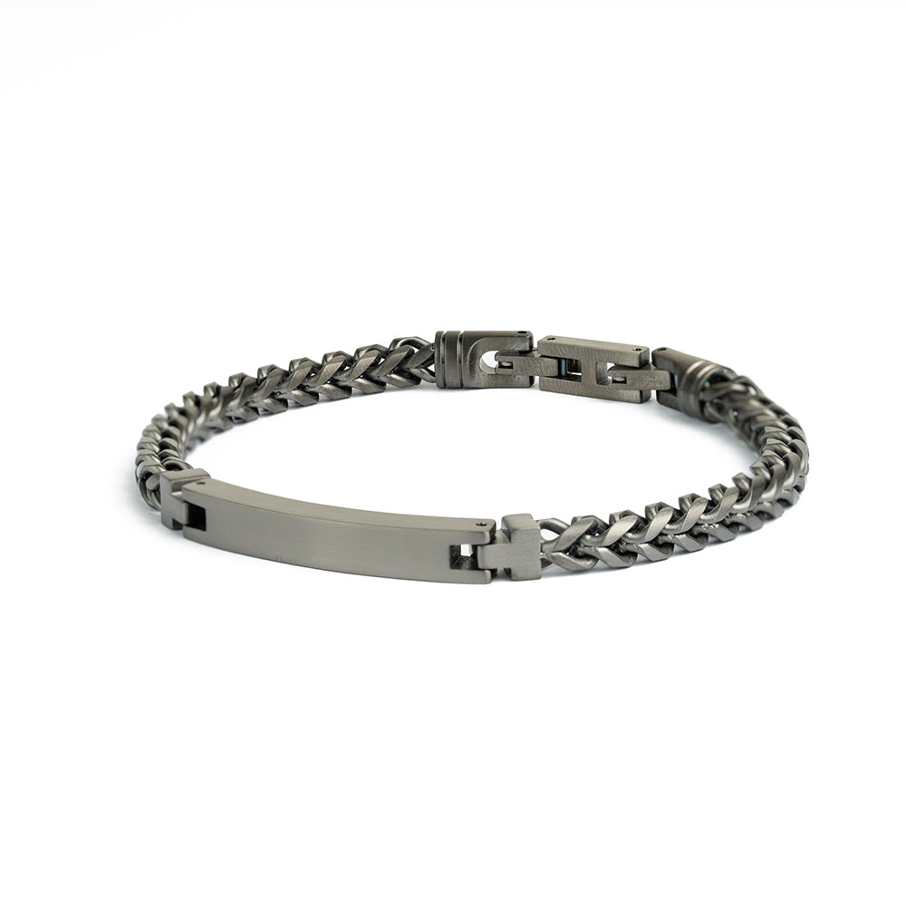 Opus Black armband van het merk Gemini.
De lengte is 20-21 cm (M-L).
