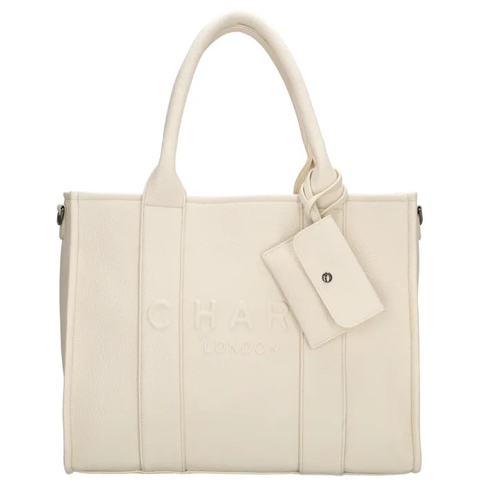 Charm London Bond Shopper – Laptoptas Dames 15.6 inch – Imitatieleer – Gebroken Wit
Op zoek naar een stijlvolle en functionele laptoptas voor dames van 15.6 inch? De Charm London Bond Shopper is de perfecte combinatie van mode en functionaliteit. Deze ruime dames shopper is ideaal voor dagelijks gebruik naar werk, studie of onderweg.

Gemaakt van hoogwaardig imitatieleer heeft deze tas een luxe uitstraling zonder in te leveren op duurzaamheid. Het ruime hoofdvak sluit veilig met een rits en biedt voldoende plek voor al je essentials. Het speciale laptopvak voor 15.6 inch laptops zorgt ervoor dat je jouw laptop veilig en beschermd meeneemt.

Daarnaast beschikt de tas over handige interne vakken, zoals een ritsvak, insteekvak en achtervak, zodat je altijd overzicht houdt. Dankzij de verstelbare en afneembare schouderriem draag je de tas precies zoals jij dat prettig vindt: in de hand of comfortabel over je schouder.

Belangrijkste kenmerken van de Charm London Bond Laptoptas:

Geschikt voor laptops t/m 15.6 inch
Stijlvolle shopper van imitatieleer
Ruim hoofdvak met ritssluiting
Intern ritsvak, insteekvak en achtervak voor optimale organisatie
Verstelbare en afneembare schouderriem voor extra draagcomfort
Ideaal als werk- of schooltas voor dames
Productspecificaties:

Merk: Charm London
Serie: Bond
Afmetingen: 42 x 16 x 34 cm (L x B x H)
Materiaal: Imitatieleer
Artikelnummer: W01050
EAN: 8720673167047
Deze Charm London shopper is de ideale laptoptas voor dames die er graag stijlvol én georganiseerd uitzien. Bestel vandaag nog en ervaar het gemak van een praktische én elegante tas in één.

