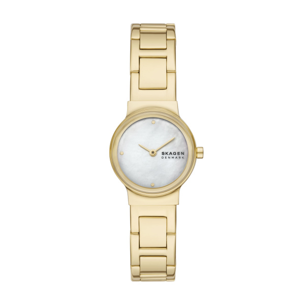 Skagen Quarts dames pols horloge uit de Freja Lille collectie. 5 ATM waterdicht.