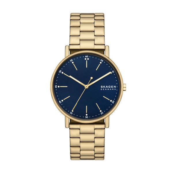 Skagen Quarts heren pols horloge model SKW6945 uit de Signatur collectie. 5 ATM waterdicht.