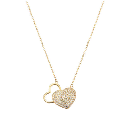 Het Gouden collier met hartjes (modelnummer: 202.5040.45) is een elegant sieraad in de categorie JUWEEL, specifiek een KETTING. Dit prachtige collier voegt een subtiele glamour toe aan elke outfit. Draag het solo voor een verfijnde look of gecombineerd met andere kettingen voor een trendy, gelaagd effect. Perfect voor dagelijkse draagbaarheid of speciale gelegenheden.