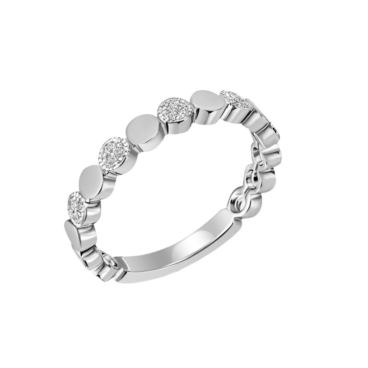 Dieser elegante  Brillant- Ring eignet sich perfekt für besondere Anlässe oder als luxuriöser Akzent im Alltag. Kombinieren sie ihn mit dem passenden Creolen und dem passenden Anhänger, um einen Hauch von Eleganz hinzuzufügen.