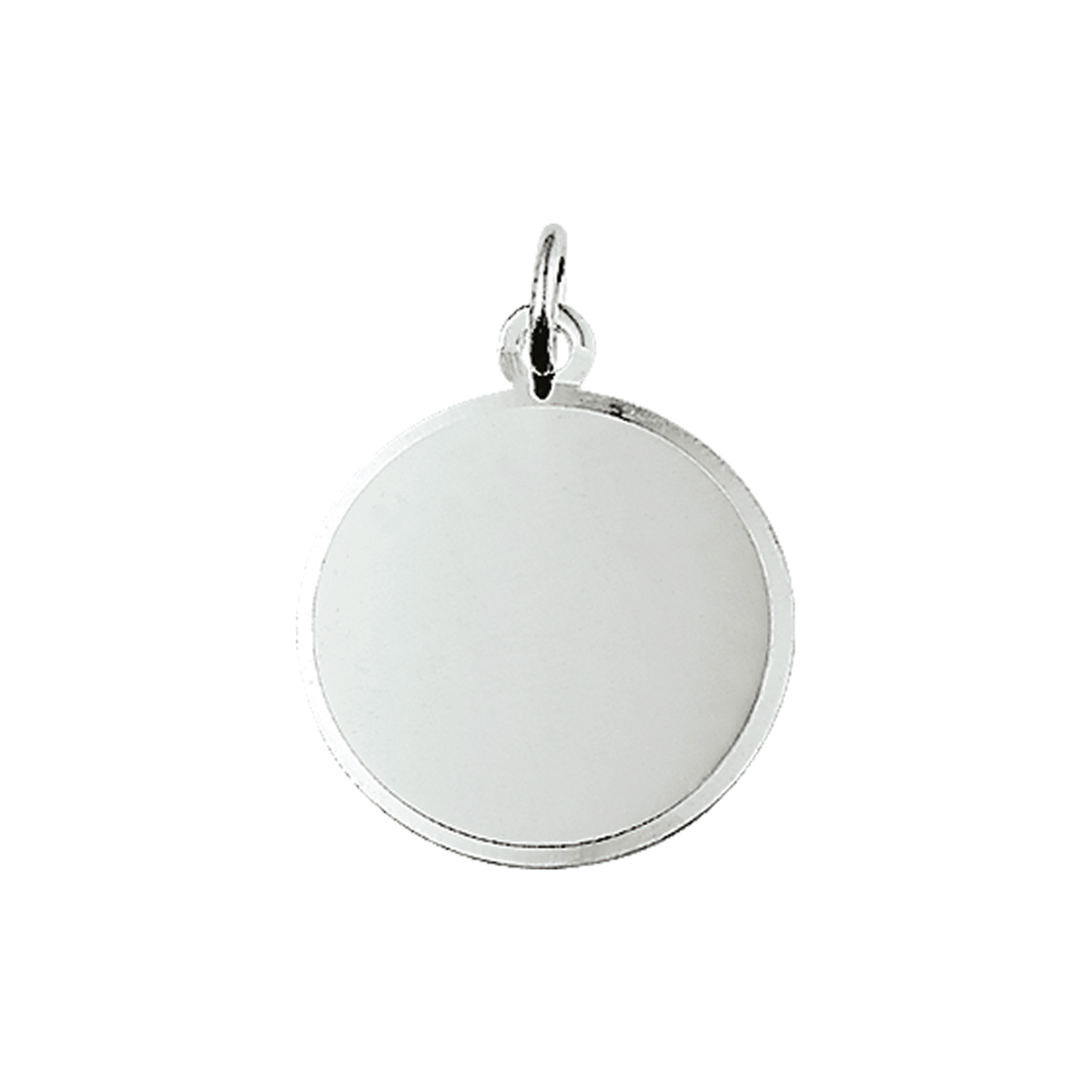 Zilveren plaathanger
Breedte: 20 mm