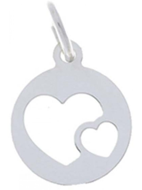 De Hanger Zilver heeft een elegant ontwerp met 2 open hartjes. Gemaakt van zilver, weegt het slechts 0,6 gram en heeft het een breedte van 12 mm. Perfect als een subtiel en romantisch accent aan een ketting of armband. Ideaal voor dagelijks gebruik of een speciale gelegenheid. Voeg een vleugje liefde toe aan je look!