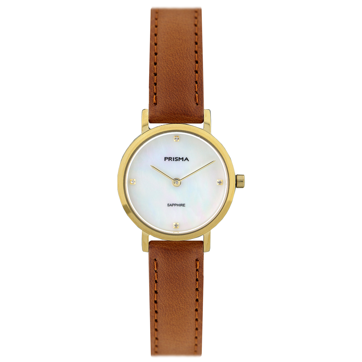 Prisma horloge P1403 dame titanium saffierglas 10 ATM zilverkleur kast met zilveren parelmoer wijzerplaat

Algemeen
Geslacht: dames
Model: P.1403

Voordelen
- band echtlederen zwarte band
- wijzerplaat zilver parelmoer met crystal index
- glas is zeer krasvast
- lichtgewicht materiaal met extra draagcomfort
- waterdicht 5 meter
- quartz
- maat kast 26 mm (breedte) 6,5 mm (dikte)

