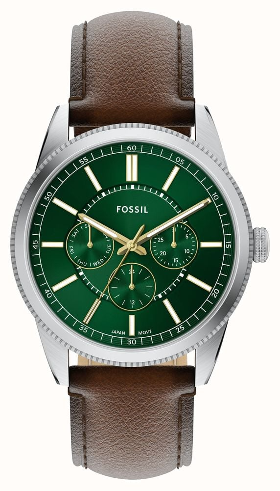 De Fossil Horloge FS6137 is een stijlvolle polshorloge zonder datumaanduiding. Het horloge heeft een roestvrijstalen kast en een bruine leren band, wat zorgt voor een klassieke uitstraling. Draag het bij zowel formele als casual gelegenheden voor een elegante finishing touch aan je outfit. Perfect voor de moderne man die houdt van tijdloze stijl.