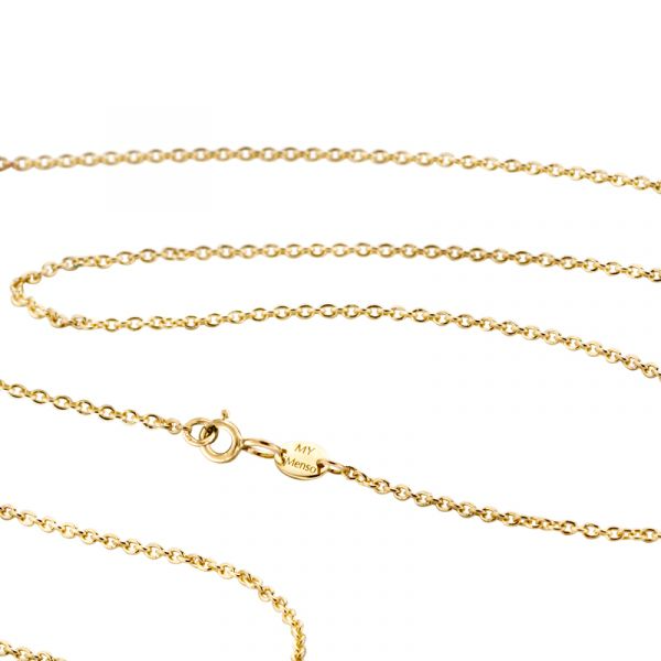 MY iMenso Gold Jasseron Ketting van 14-karaats goud 0,9mm 51412700338+3