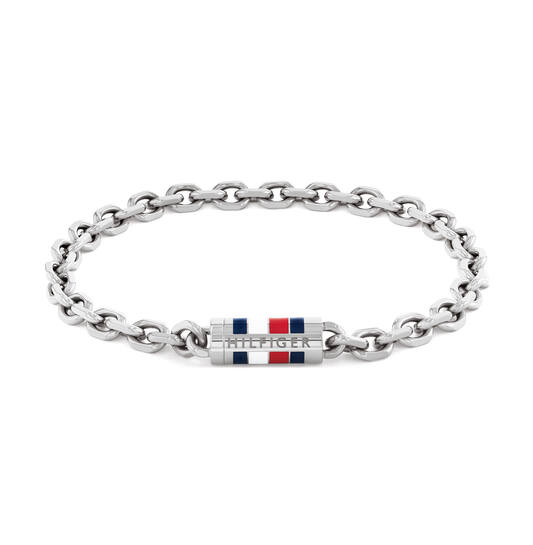 Tommy Hilfiger armband, Bruce staal Small