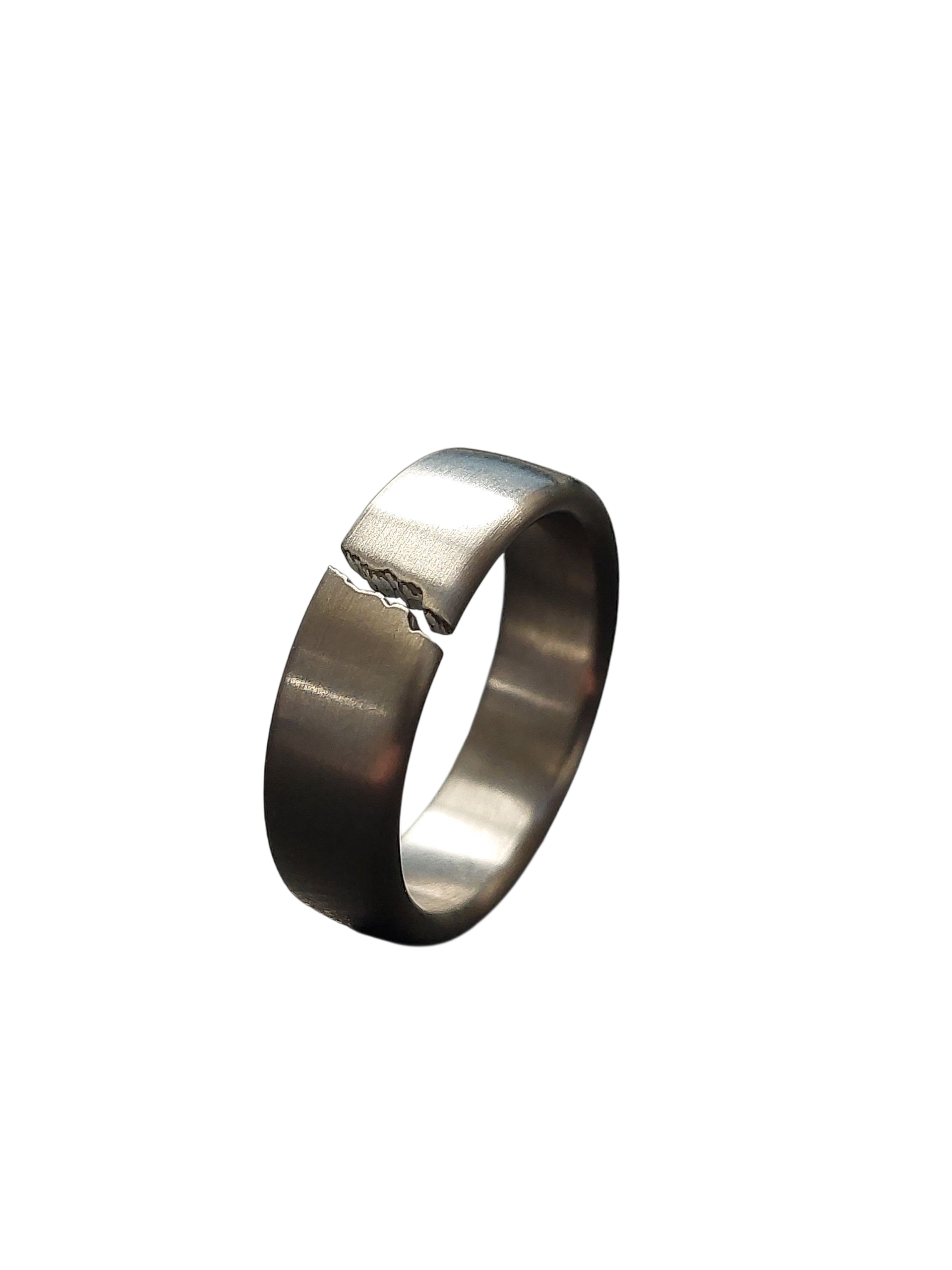 Ring edelstaal 7mm breed P301_07