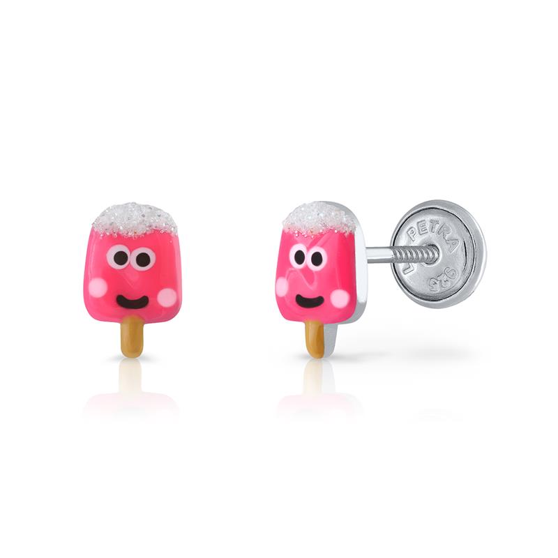 Deze ijsjes zien er super lekker uit, vind je ook niet? De oorknopjes van Lapetra zijn gemaakt van 925 sterling zilver en gekleurd emaille. Van welk ijs hou jij het meest?

Lapetra kindersieraden
Lapetra is het nieuwste handgemaakte, zilver gerhodineerde sieradenmerk voor jonge meiden. De opvallende oorknopjes met unieke designs zijn voorzien van een schroefsluiting; deze draait stevig vast. Hierdoor verliezen ze de oorknopjes niet en kunnen ze deze zelfs comfortabel inhouden bij het slapen. Bij alle sieraden ontvang je een metalen blikje: een feestje om te geven én te krijgen!

Specificaties
  - LPOR0103
  - Oorknopjes
  - 925 sterling zilver
  - Afmeting: 9 x 4mm
