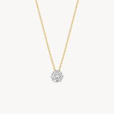 Blush Collier Diamand rondje