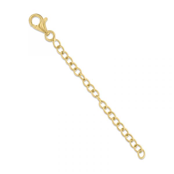 MY iMenso necklace "extension chain" (925/1Mgold-plated) 6 cm