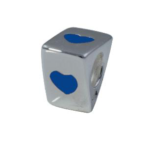 Piccolo Bedel Hartjes Blauw