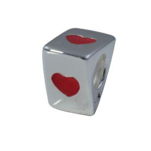 Piccolo Bedel Hartjes Rood