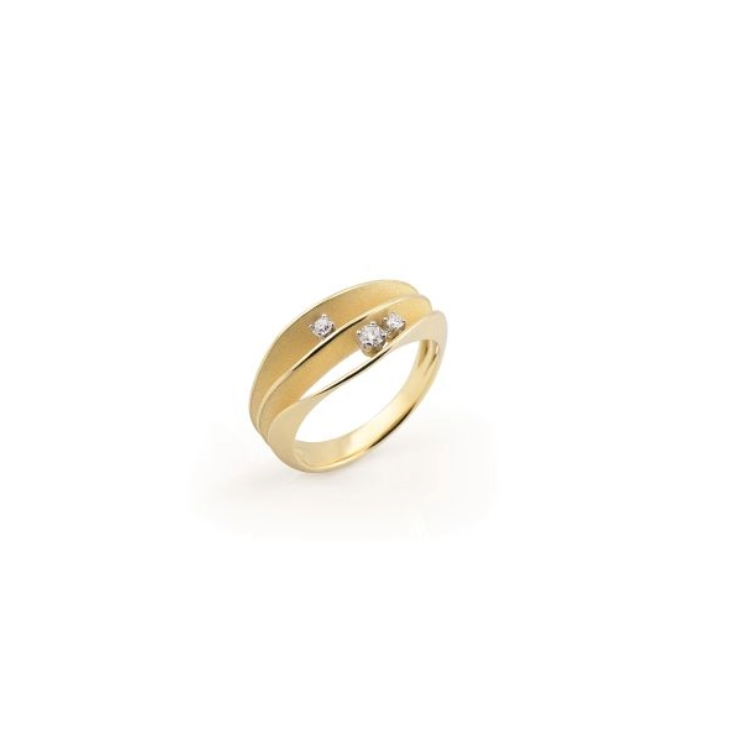 18krt gouden ring met diamant 0,12crt uit de Dune Chic Collectie van AnnaMaria Cammilli. De kleur van de ring is yellow sunrise, een warm geel dat de energie van de zon en een ongekende charme uitstraalt.

Ringmaat: 53 (17). Heeft u een andere maat, neem dan gerust contact met ons op.

Referentienummer: GAN3702ICOU