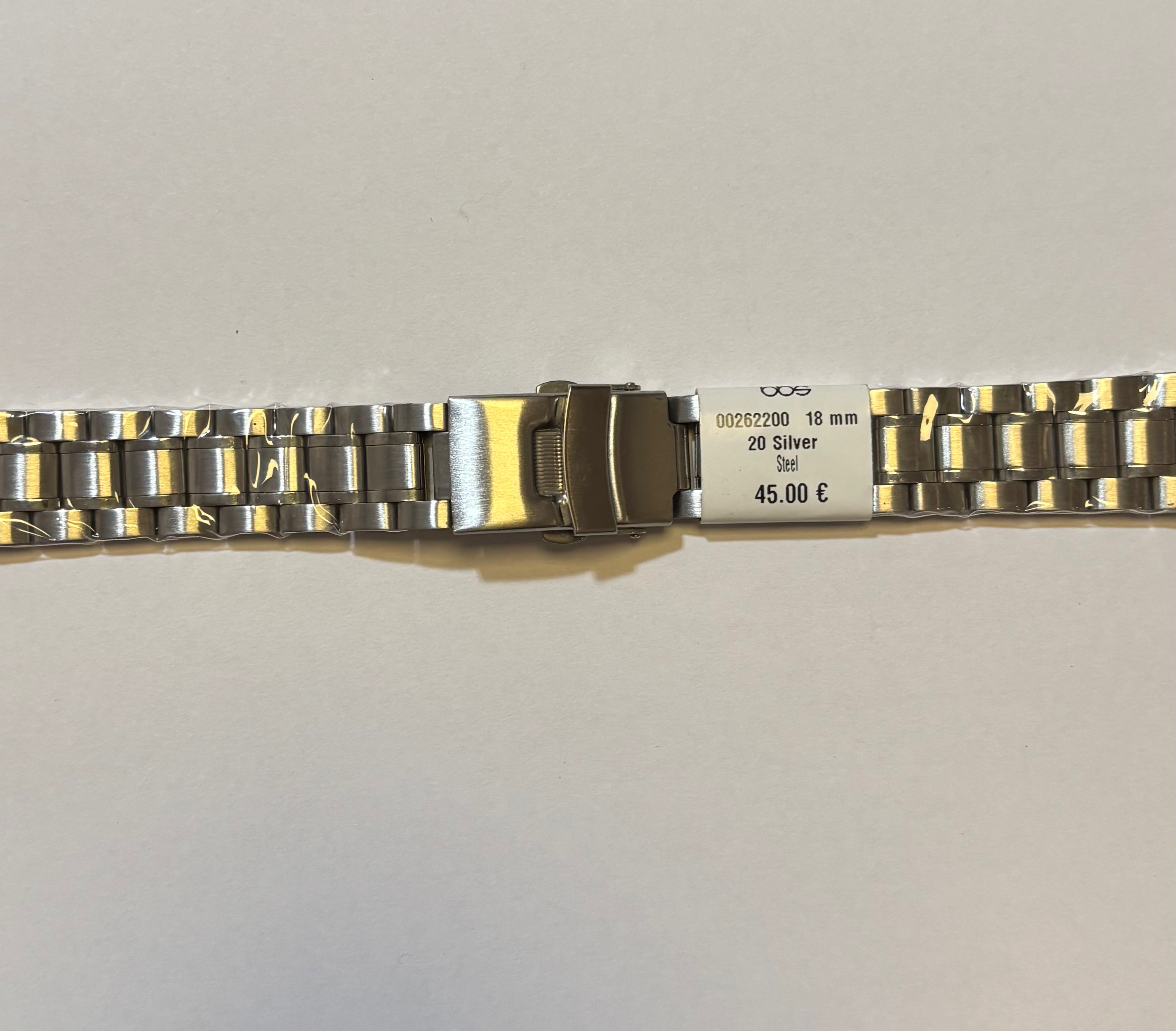 Stalen horloge band