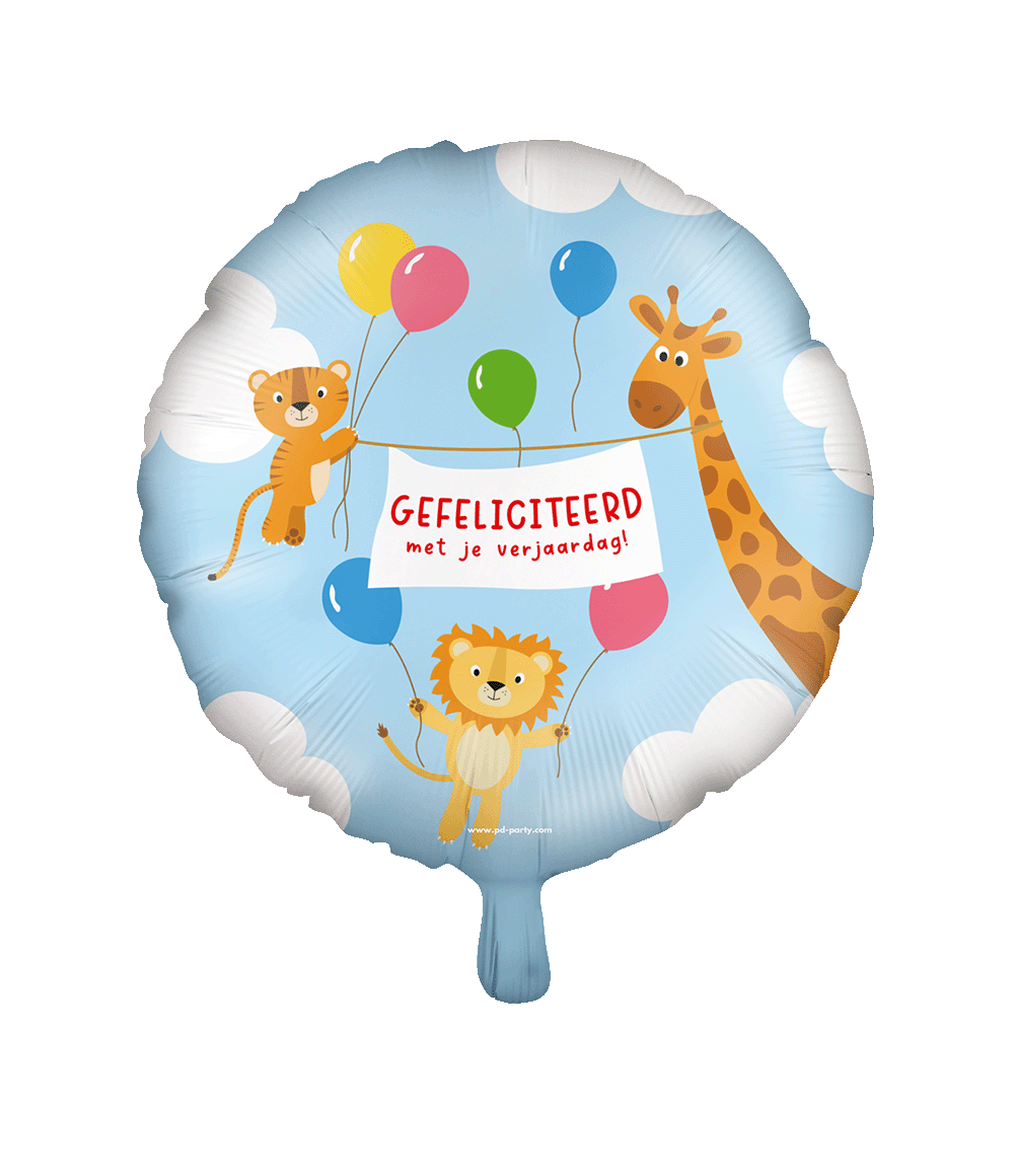 Productnaam: Folieballon - Gefeliciteerd Kids  
Modelnummer: 7042159  
Merk: Niet gespecificeerd  

Beschrijving: Deze kleurrijke folieballon is perfect om kinderen te feliciteren. Met het speelse ontwerp en de levendige kleuren is het ideaal voor verjaardagsfeestjes en speciale gelegenheden.  

Tip: Combineer het met andere feestdecoraties voor een vrolijke sfeer. Hang het op aan een lint of bevestig het aan een ballongewicht.