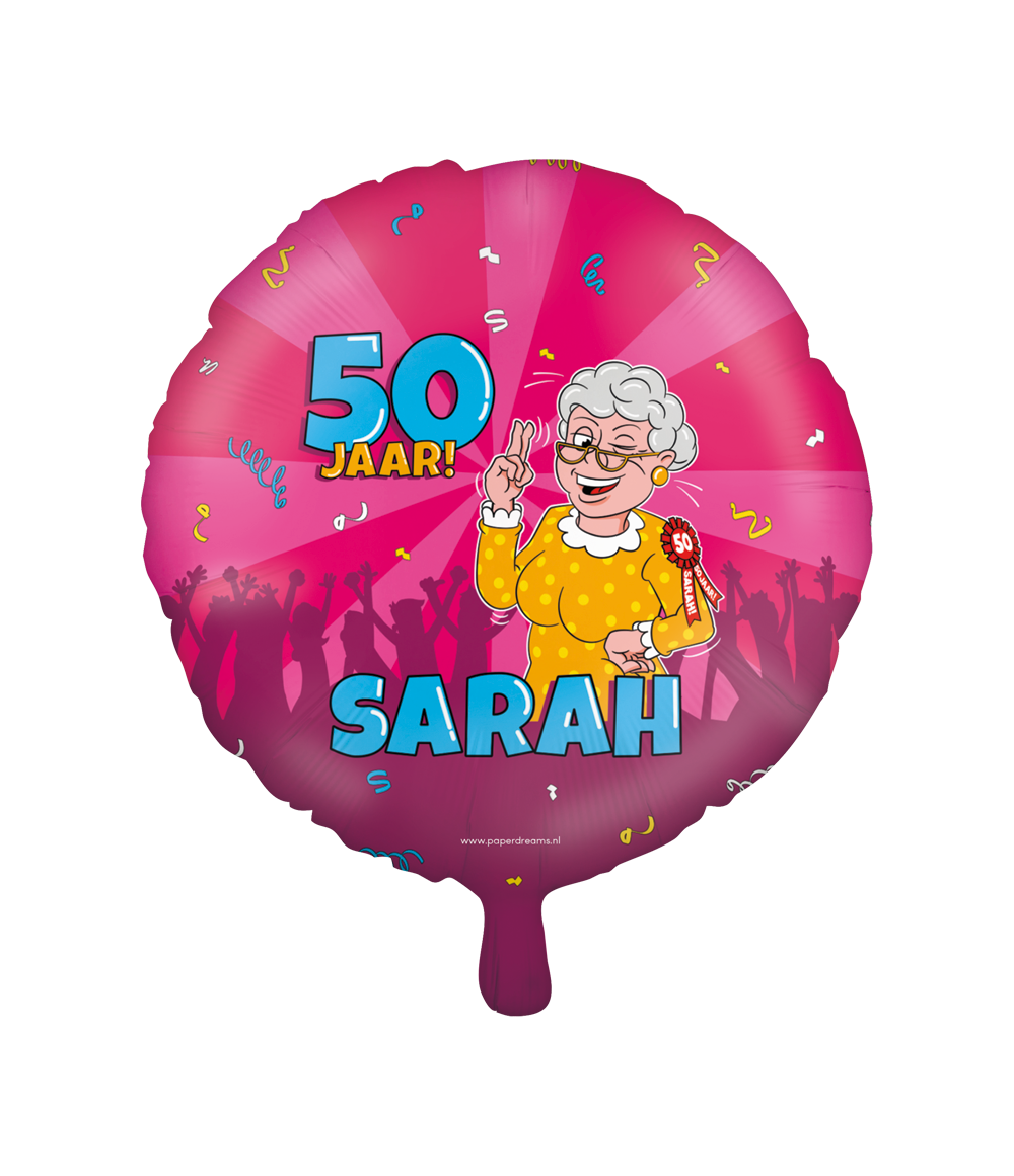 De Folieballon - Sarah cartoon met modelnummer 7042140 is een feestelijke ballon die perfect is voor verjaardagen en speciale gelegenheden. Eigenschappen: levendige kleur en cartoonontwerp. Beste gedragen door hem op te hangen in de feestlocatie of aan een feestelijke ballonboog toe te voegen. Een unieke aanvulling op elke feestdecoratie! Categorie: Speelgoed, Hobby, Feest.