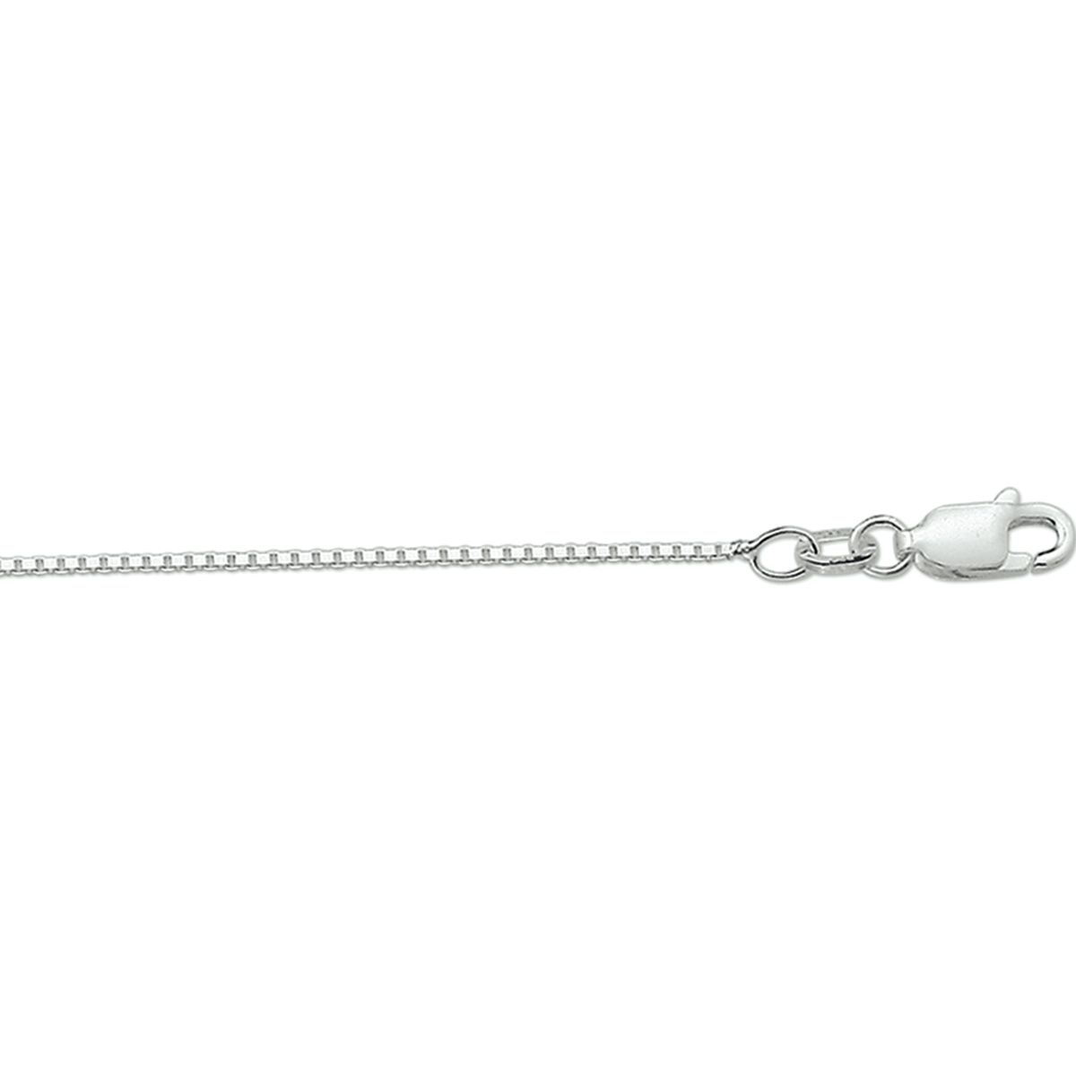 Beschrijving: Zilveren collier met venetiaanse schakel. 
Doelgroep: unisex
Breedte: 1.1 mm
Langste lengte: 45 cm