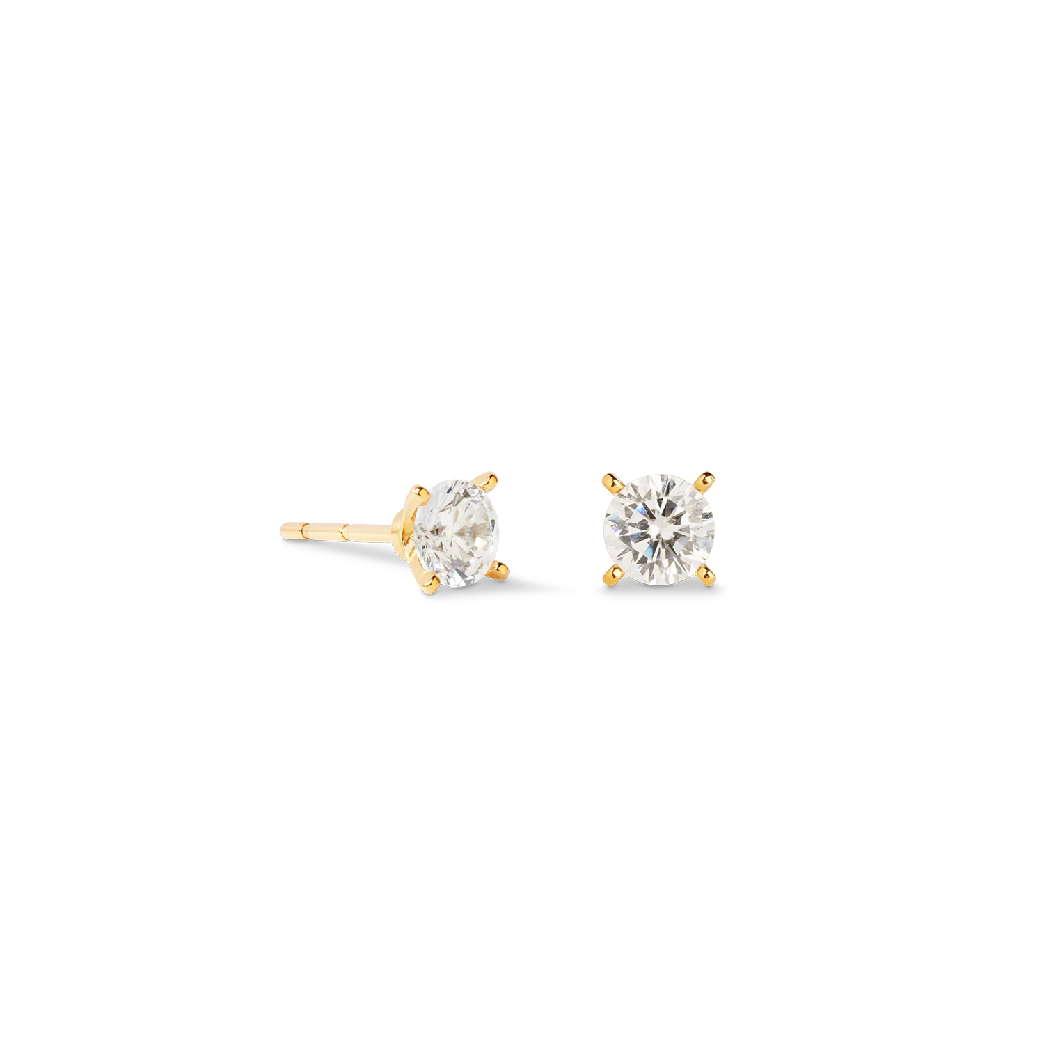 Coeur de Lion 0207/21-1816 Oorstekers Crystal Gold