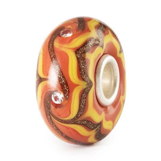 Trollbeads dagkraal Ambergloed, straling. TGLBE-00253 2025