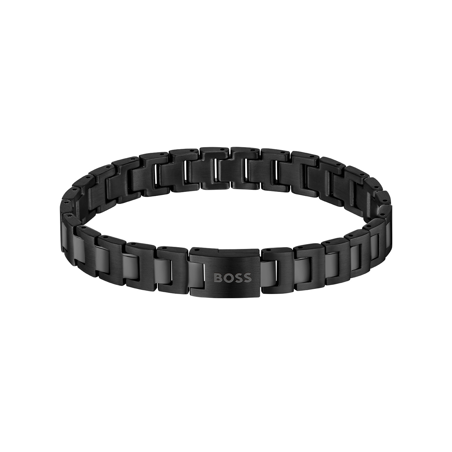 BOSS JEWELS HBJ1580752 CANDOR JEWELRY Mannen Armband 19cm
Deze armband van BOSS uit de CANDOR JEWELRY serie met artikelnr. HBJ1580752 is een stijlvol sieraad voor de echte BOSS klant. De stalen zwarte schakelarmband toont als een horlogeband en heeft glimmende en matte schakels. Deze strakke armband heeft een magneetsluiting en een lengte van 19cm. Zeker goed te combineren met de bijpassende sieraden van BOSS. 

Het merk:
HUGO BOSS is afgestemd op levensstijlen waar het gaat om kwaliteit en precisie. Het wereldwijde fashionlabel is verdeeld in twee merken: BOSS en HUGO. Het merk BOSS biedt geavanceerde, moderne horloges gericht op kwaliteit en design om een onberispelijke look te creëren – of het nu zakelijk, casual of sportief is. Ontdek de nieuwe horlogecollectie die bewijst dat details echt het verschil maken.

Specificaties:
- Artikelnr: HBJ1580752
- Schakelarmband
- Materiaal: Staal
- Zwart
- Lengte: 19cm