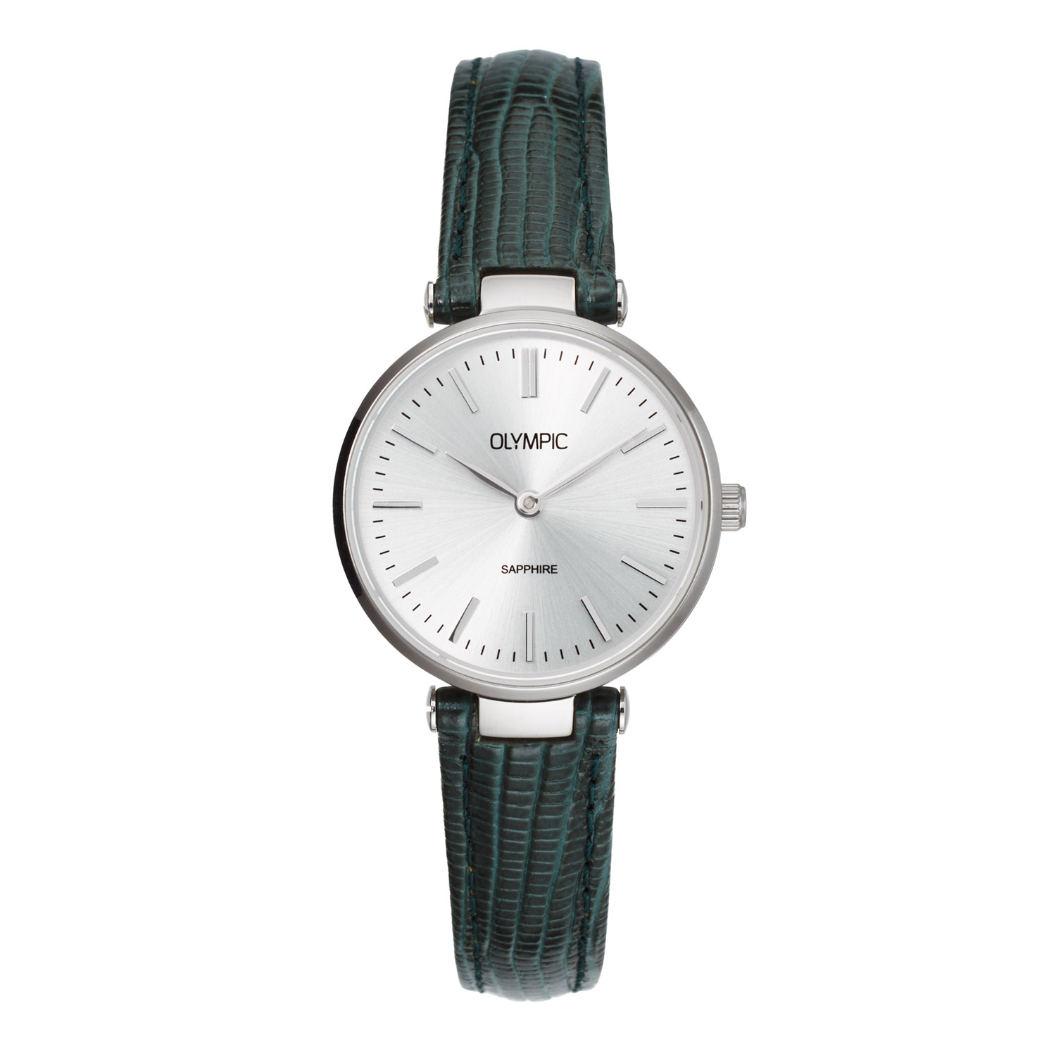 Olympic OL80DTL001 Titanium Horloge 28mm 
Dit unieke Olympic horloge met artikelnummer: OL80DTL001 is een dameshorloge met een classic sportieve uitstraling. Het horloge heeft een ronde titanium kast met een glanzende bezel en een zilverkleurige sunray wijzerplaat met zilverkleurige uursaanduiding. Met een speciale aanzet is de donkergrijze band aan de kast bevestigd. Het horloge heeft een saffierglas, een doorsnee van 28mm en is 5ATM.

Het merk:
Een mooi horloge hoeft niet duur te zijn! Het Nederlandse horlogemerk Olympic levert stoere chronografen, slimline series, digitale uurwerken en elegante dameshorloges. De prijs-kwaliteitverhouding staat bij Olympic hoog in het vaandel met prijzen die uiteenlopen van € 34,95 tot en met € 169,00.

100% Nederlands ontwerp, waterdicht en standaard 3 jaar fabrieksgarantie.

Specificaties:
- Ronde kast Ø 28mm
- Titanium horlogekast
- Zilverkleurige wijzerplaat
- Grijze lerenband
- 5ATM 
- Standaard 3 jaar fabrieksgarantie
- Saffierglas