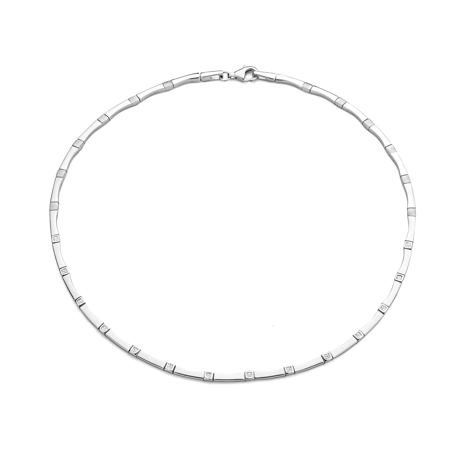 Rosa di Luca 626.798.45 Collier met Zirkonia