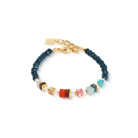 Coeur de Lion armband multicolor met pareltjes