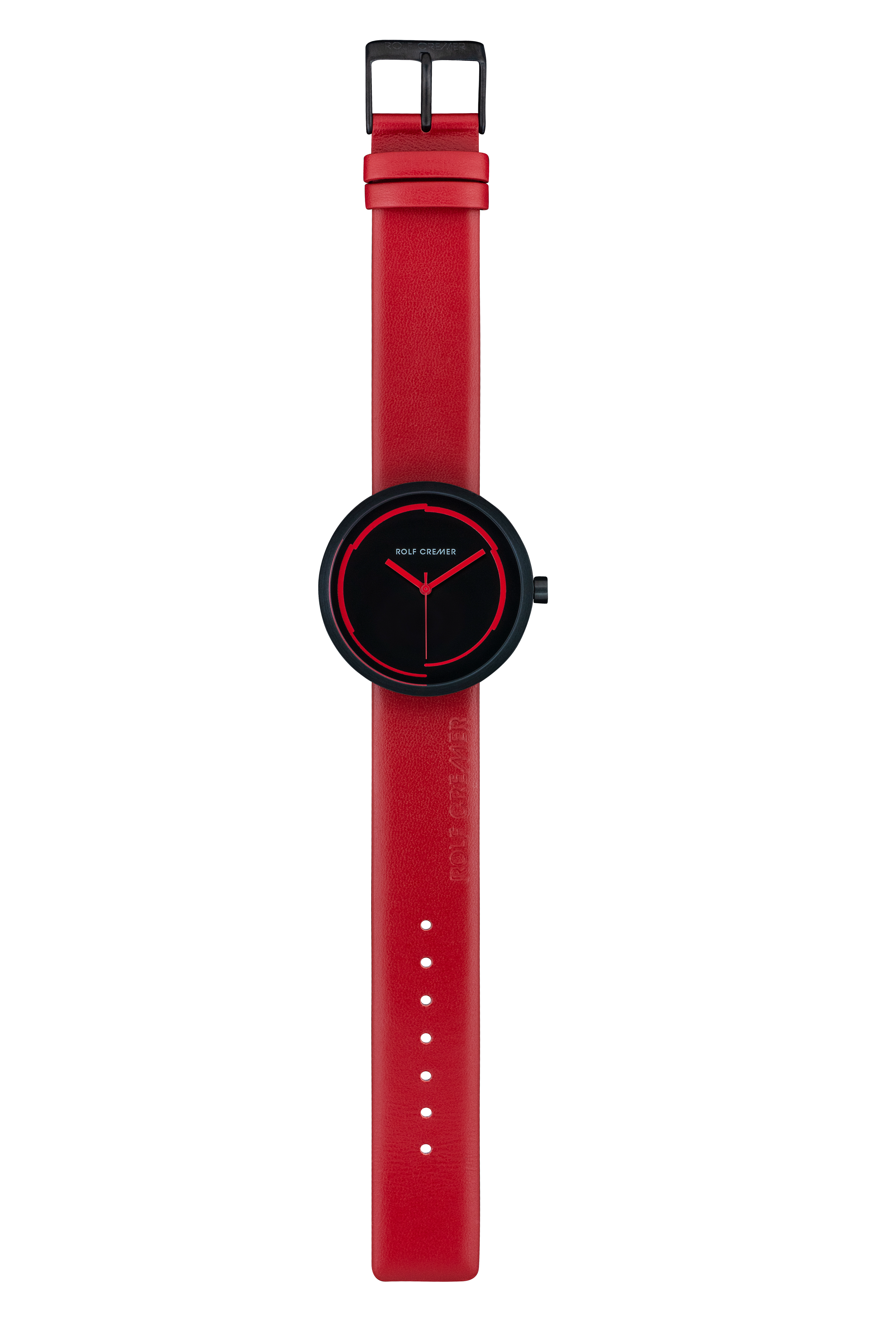 De horloges van de Duitse ontwerper Rolf Cremer kenmerken zich door het bijzondere design en (in veel gevallen) de veelkleurigheid. Vrijwel alle horloges zijn gemaakt van roestvrij staal met een horlogeband van kwaliteits leer. De inspiratie van Rolf Cremer lijkt onuitputtelijk, maar zijn series horloges zijn allemaal gelimiteerd. Op is daarom ook echt op!
