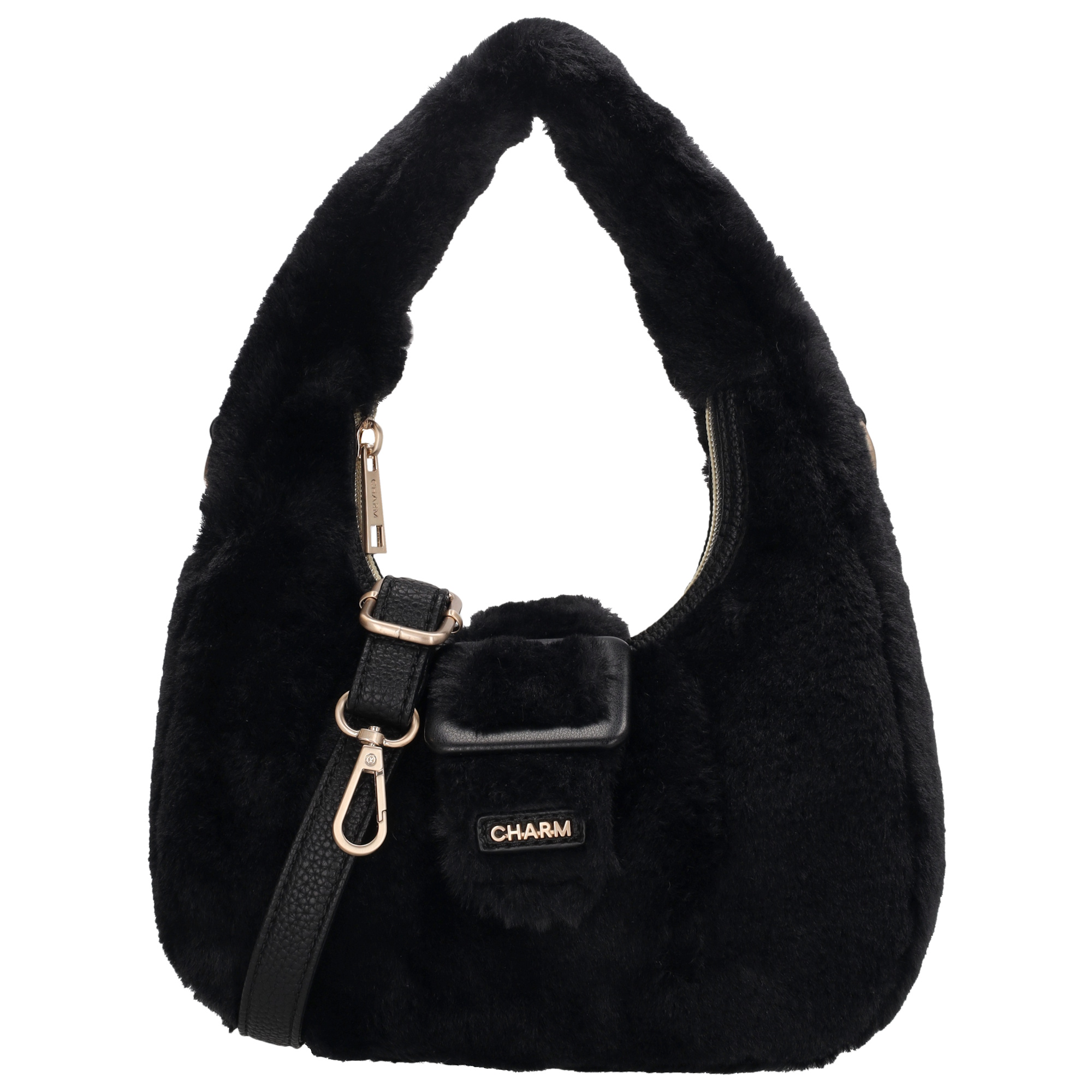 De Charm London Alaska handtas is een compacte en stijlvolle tas van zacht bontmateriaal. De tas sluit met een ritssluiting en heeft een overslag met gespdetail, die vastzit met een handige magneetsluiting. Binnenin zit een ritsvak voor kleine essentials. De tas wordt geleverd met een verstelbare en afneembare schouderband, zodat je haar ook crossbody kunt dragen.


Kenmerken:
• Gemaakt van zacht bontmateriaal
• Ritssluiting met overslag en magneetsluiting
• Binnenin een ritsvak
• Inclusief verstelbare en afneembare schouderband