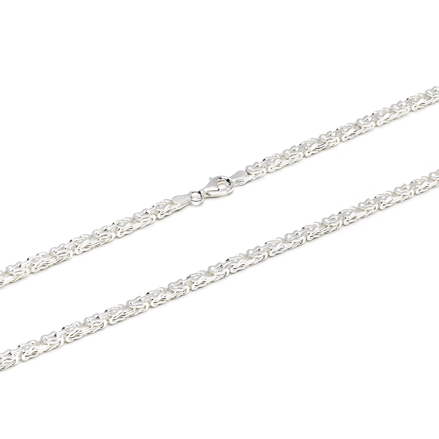 Huiscollectie - Zilveren konings collier 3.2mm, 60cm - KK-3.2-60