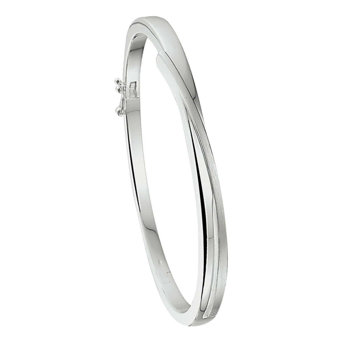 zilvere bangle