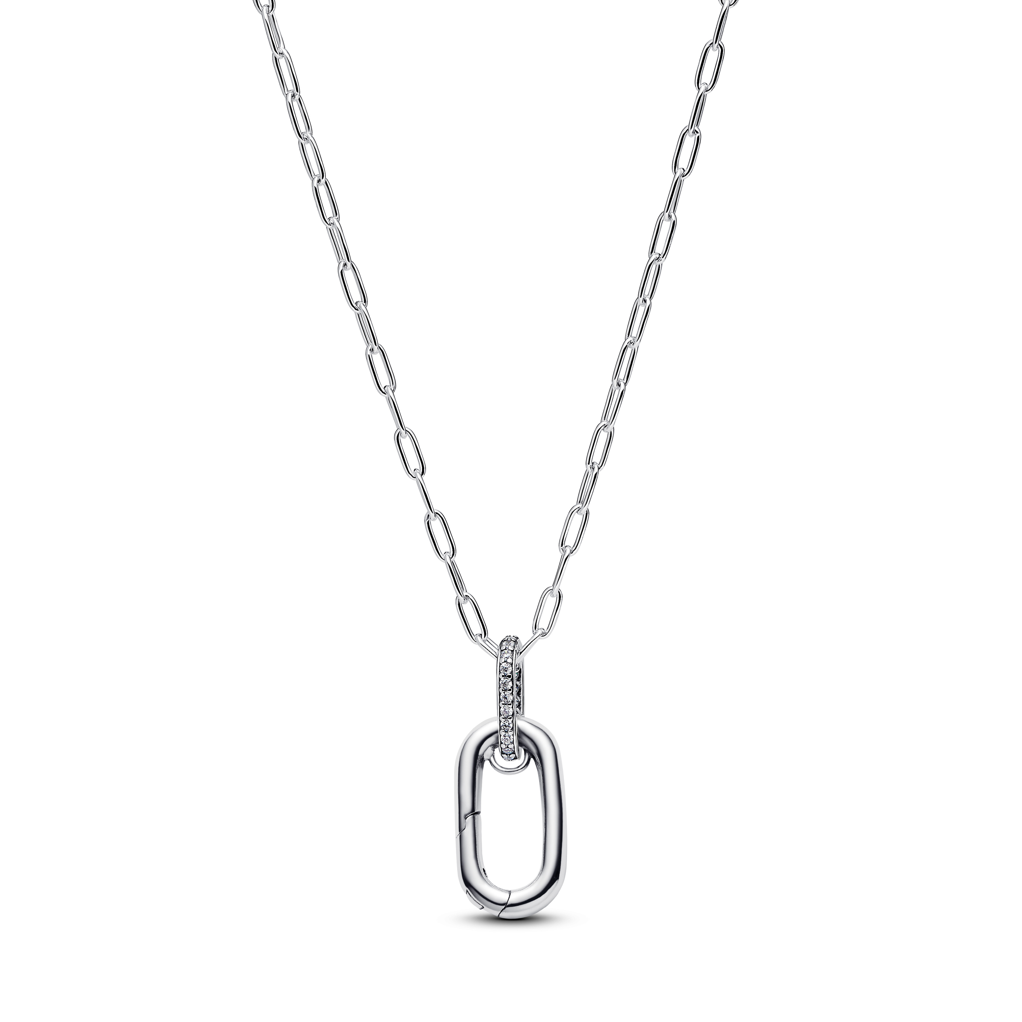 zilveren collier