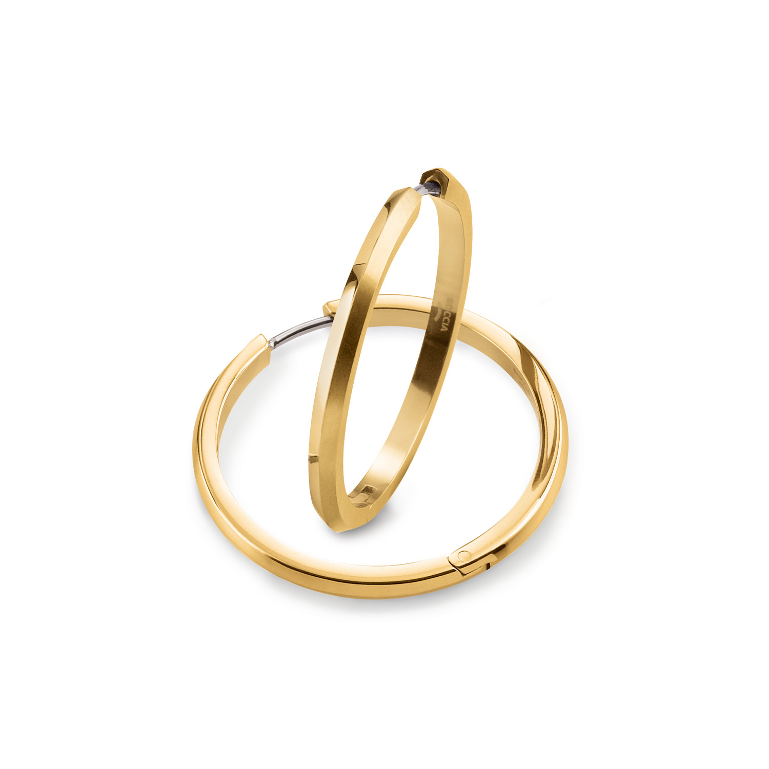 Der CREOLE TI (PR) GP POL / GP SAT, ist ein eleganter Creolen-Ohrring aus goldfarbenem Titan. Mit einer Breite und Tiefe von 3,0 und einem Gewicht von 4,0 ist er eine stilvolle Wahl ohne Glanz. Tragen Sie diese zeitlosen Schmuckstücke bei besonderen Anlässen oder verleihen Sie Ihrem Alltagslook einen Hauch von Eleganz.