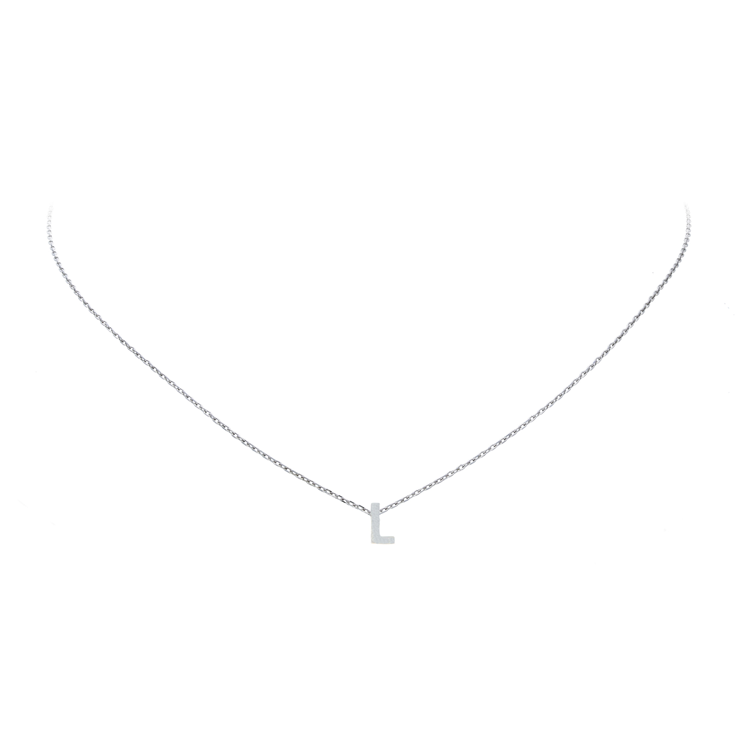 GLOW - 102.0666.0L - Ketting met hanger - Zilver