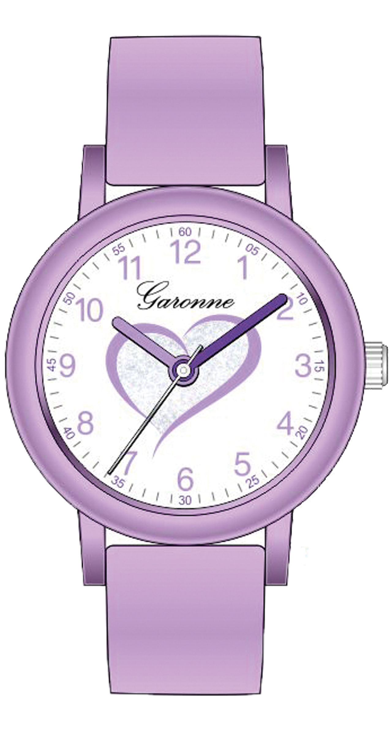 Dit is een horloge van het merk Garonne gemaakt voor meisjes.
De specificaties zijn als volgt:
Kastmaat: 27 mm
Bandlengte: 180
Bandbreedte: 12
Waterdichtheid: 3 ATM / 30 Meter / 100 Feet