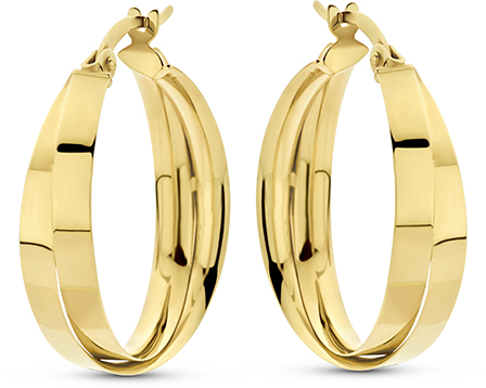 Dit zijn oorbellen van het merk Swing Jewels gemaakt voor dames.