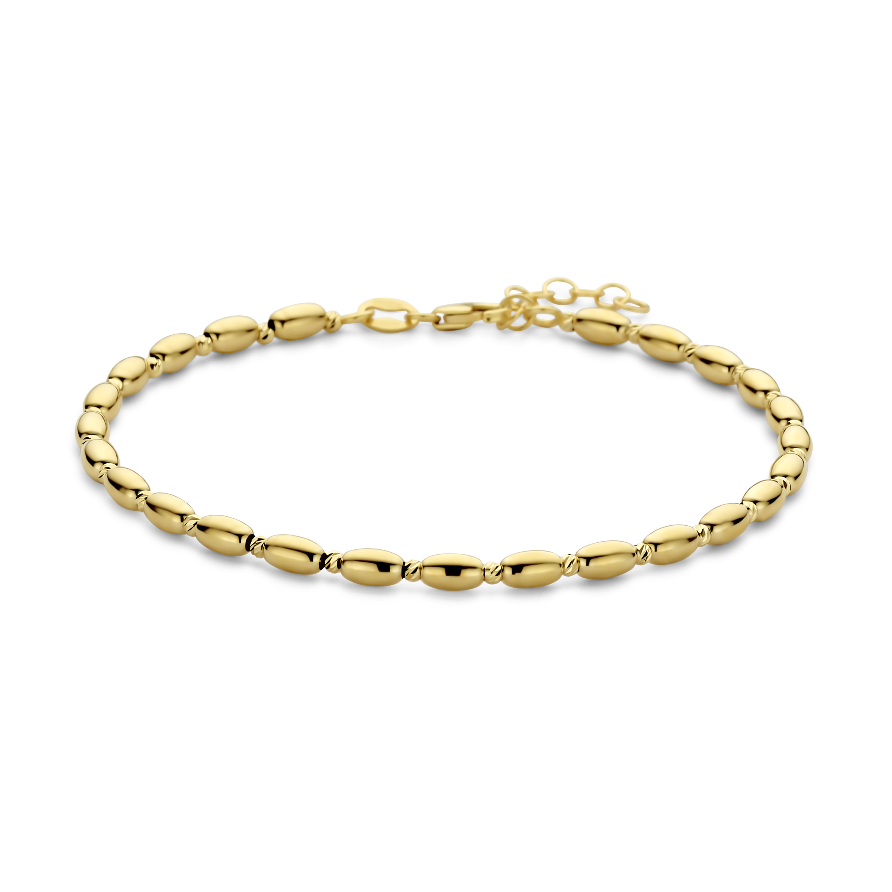Dit is een armband van het merk Swing Jewels gemaakt voor dames. 14kt