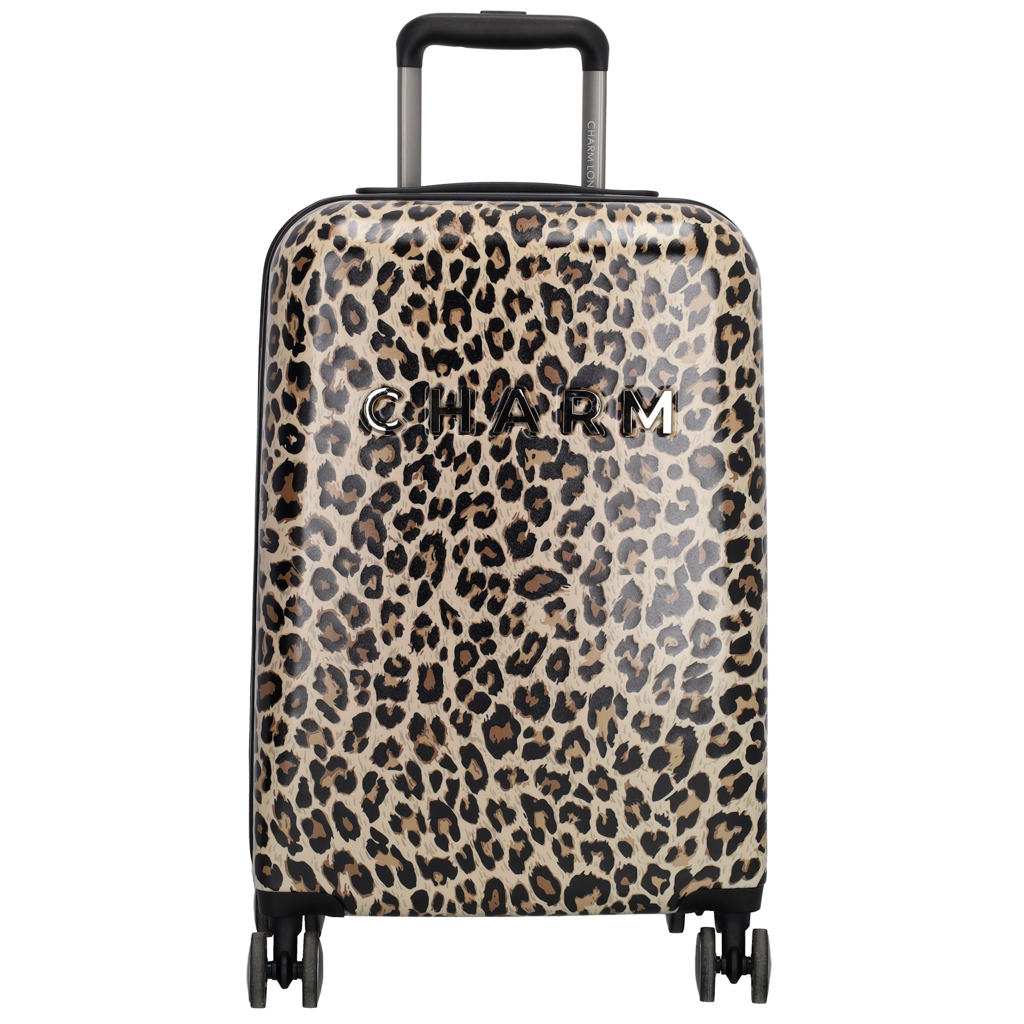 De Charm London Capetown Koffer - 920 Luipaard, modelnummer 22054S920, is een stijlvolle en functionele handbagagekoffer. Kenmerken zijn een stevig frame, soepel rollende wielen en een luxe luipaardprint. Beste draagmethode: combineer met bijpassende accessoires voor een chique reislook. Perfect voor weekendtrips of als handbagage tijdens het vliegen. Kategorie: Reiskoffers en accessoires.